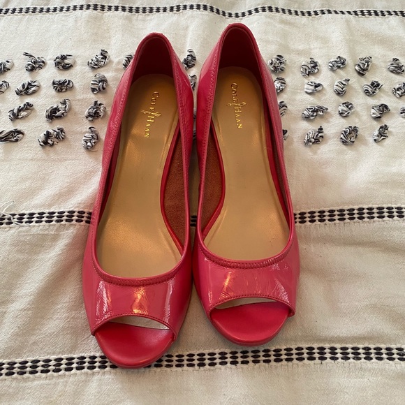 Cole Haan Shoes - Flash sale! Cole Han Air Tallot Wedge size 9b pink